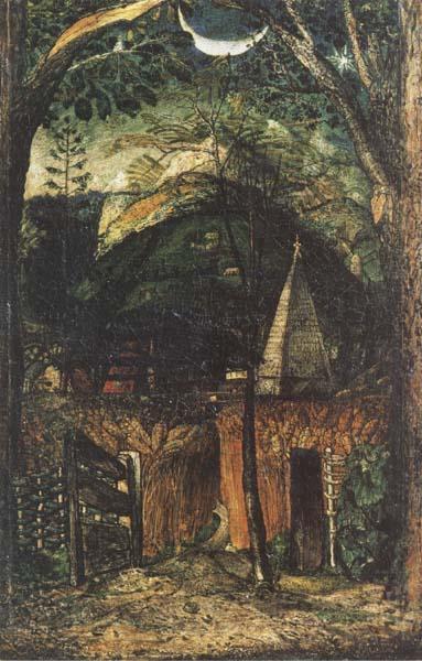 Samuel Palmer A Hilly Scene